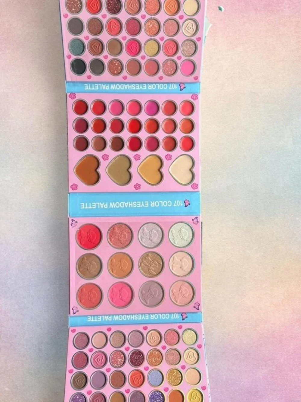 Stitch 107 eyeshadow palette #makeup #kawaii #eyeshadow #lilostitch #disney
